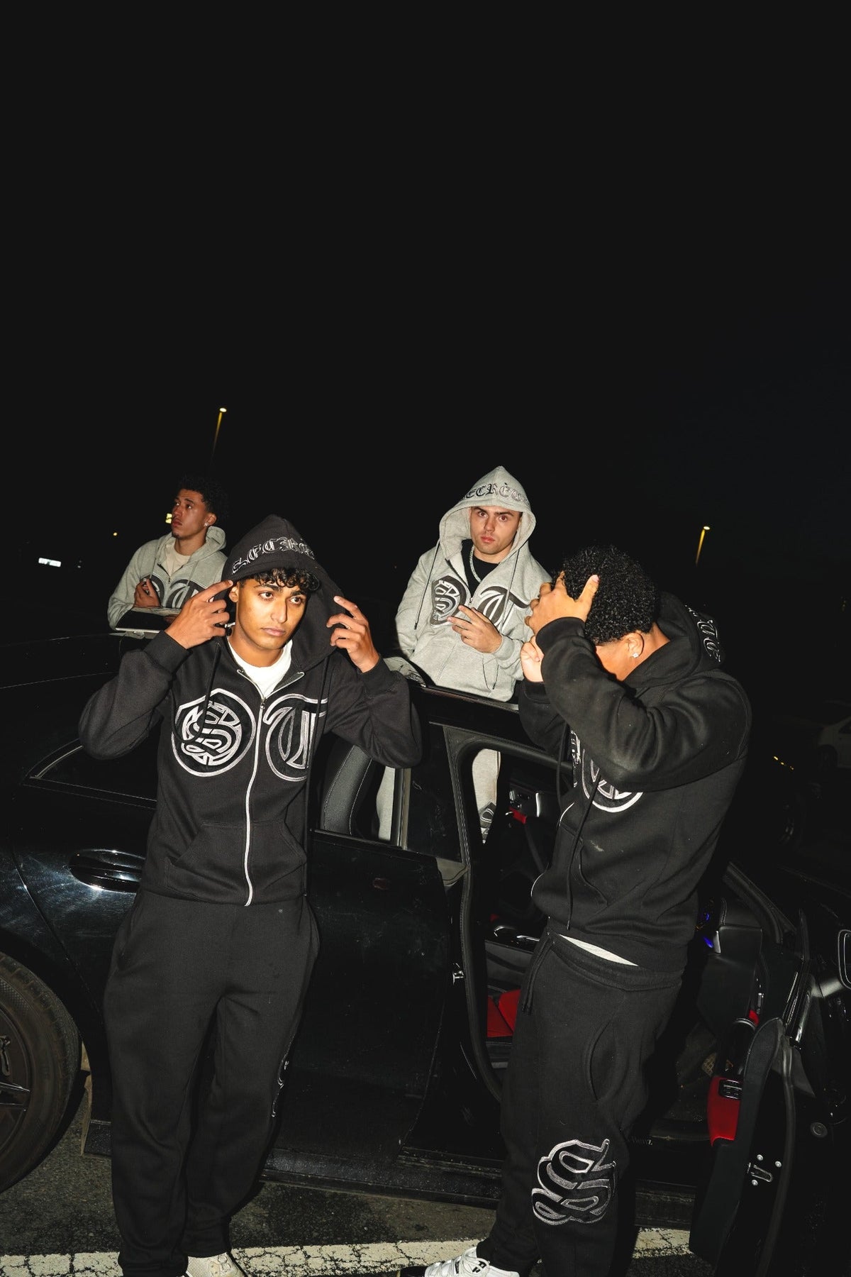 Black SECRÈTE tracksuit